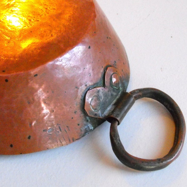 French Antique Copper Gratin Pan
