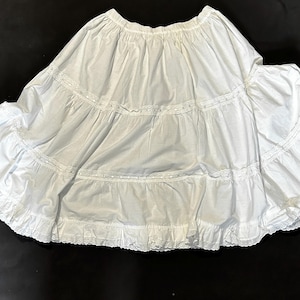 French Vintage Very Full Petticoat