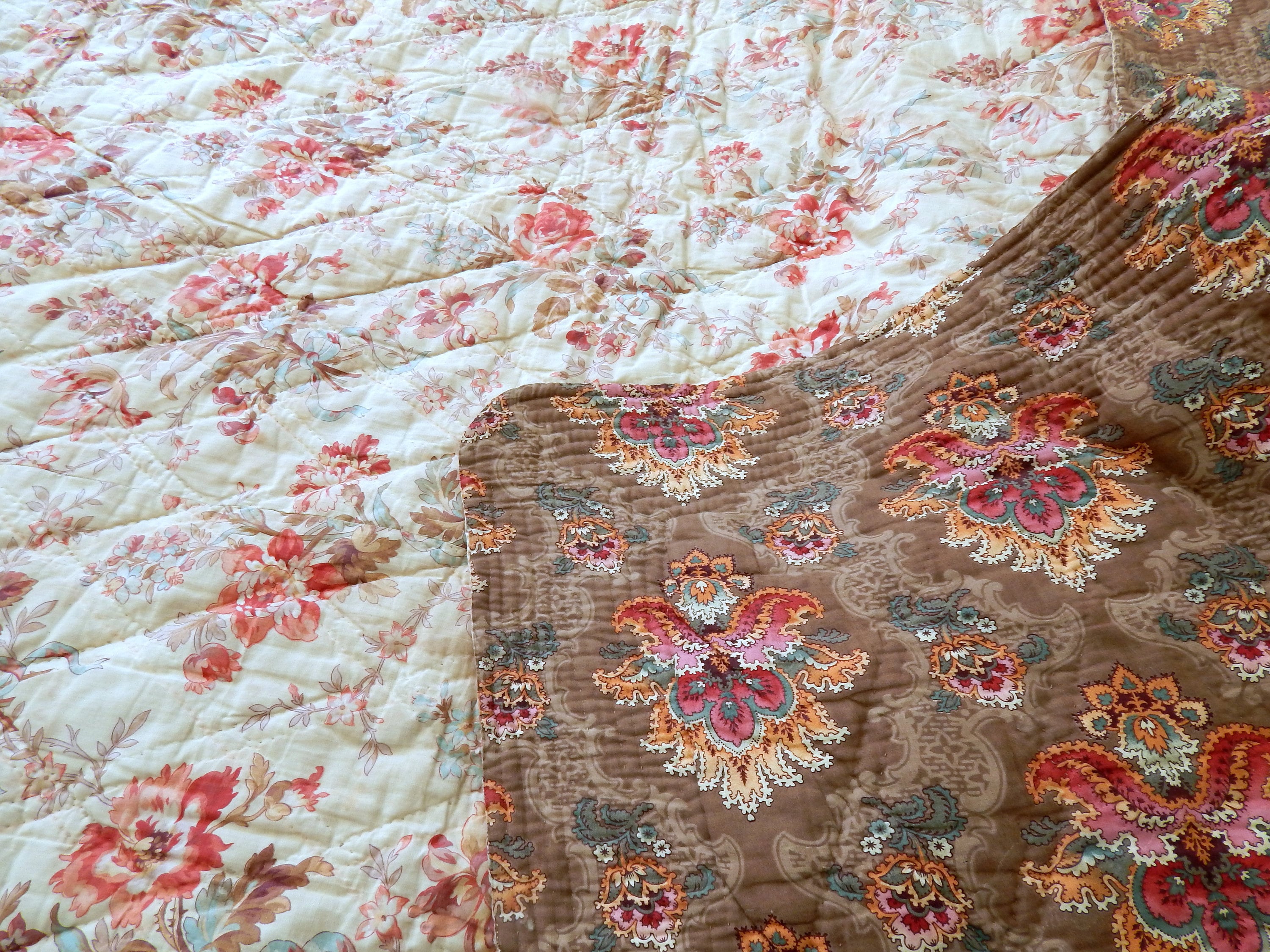 French Boutis / Vintage Quilt Provencal Traditional Cotton Etsy