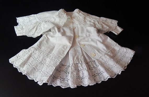 Vintage English Edwardian Coat for Baby/Toddler