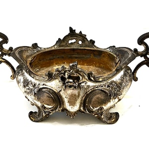 French Metal Jardiniere (Planter) Belle Epoque