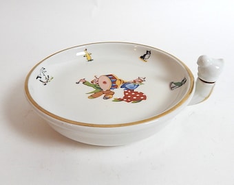 Baby Dish Vintage French Limoges Food Warmer