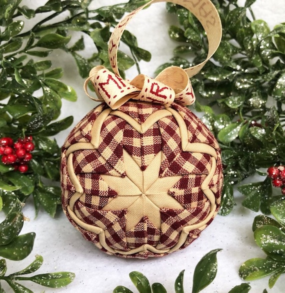 Quilted christmas ornaments online
