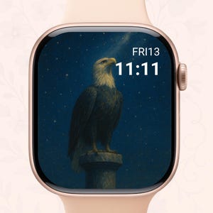 4th of July Apple Watch Wallpaper, Statue of Liberty, Patriotic, Independence day