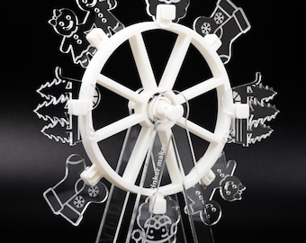 DIY Christmas Ferris Wheel Kit - Desk Toy, Educational Mechanical Kit