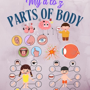 My a to z Parts of Body