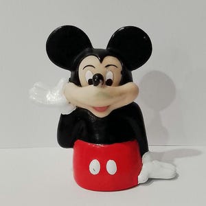 Vintage 1990 McDonald&#39;s Mickey Mouse finger puppet- Happy meal collectible
