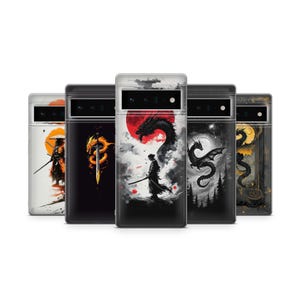 Dragon Phone Case Warrior Legend Cover for Pixel 10 Pro XL, 8 7, 6A Samsung S25 Ultra, S24 FE, A55, A16, A15, iPhone 17 Pro 15 14 13 12 Xs