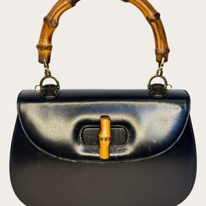 Gucci bamboo convertible 1947 top handle bag authentic