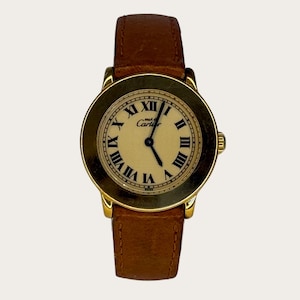 Cartier Must vendôme watch, authentic and vintage