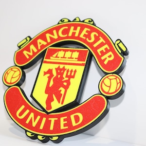 Manchester United wall/door badge
