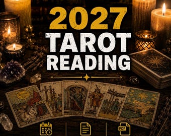 Tarot  Reading 2027 -  Tarot Cards By Freya, In Deph Same Day Personalized Written Report(PDF)
