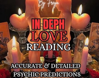 Stessa ora in profondità LETTURA DELL'AMORE • Predizione psichica di Freya • Onesti approfondimenti sui tarocchi per l'anima gemella • Relazione con la fiamma gemella