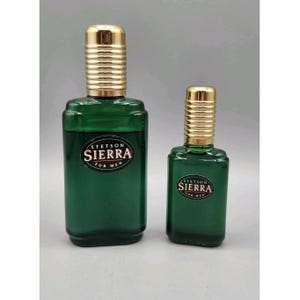 VTG Stetson Sierra by Coty After Shave 75% & Cologne 100 66ml 22ml bottles image 1
