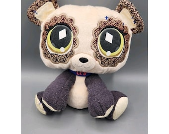 Littlest Pet Shop LPS VIP Panda Bear Plush Toy, Hasbro 2007