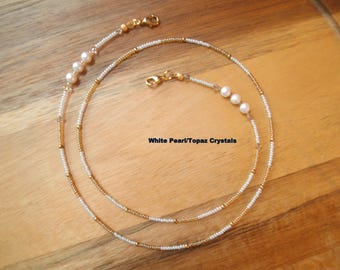 CLEARANCE Dainty Eyeglass Chain/3 Styles/Sunglasses Chain/Reading Glasses Chain/Eyeglasses Holder/Eyeglass Necklace/Women Grandmother Gift
