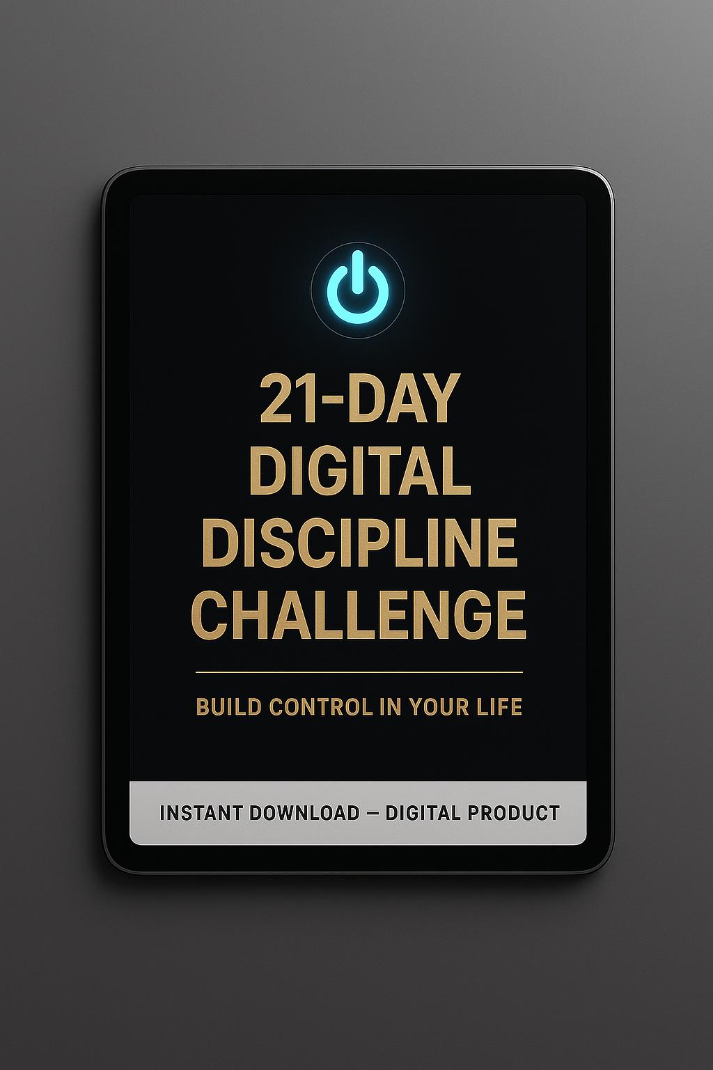 NoFap Habit Tracker + Digital Discipline Challenge for Men + Printable PDF for men