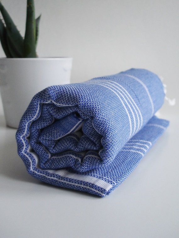 SALE BathStyle / Classic / Blue / Turkish Towels Peshtemal | Etsy