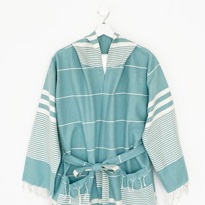 Türkischer Strandmantel, Roben für Hochzeitsgeschenke, Unisex-Bademantel, Herren- und Damenmantel, Morgenmantel, Strandtücher, Bio-Baumwoll-Surfmantel