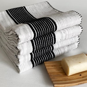 Set 4 Towels / Beach-Bath Towel medium thickness, good water absorbency. Perfect product for vacation, pool, caravan, spa and yoga. image 1