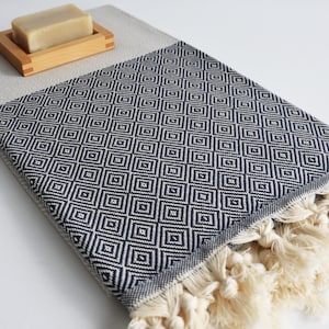 Turkish Peshtemal Towel: Cotton Fouta for Beach, Bath, and Yoga