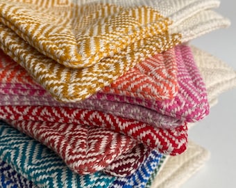 Kitchen Pot Holder, Diamond Pattern and Two-Tone, Gift for Special Occasions