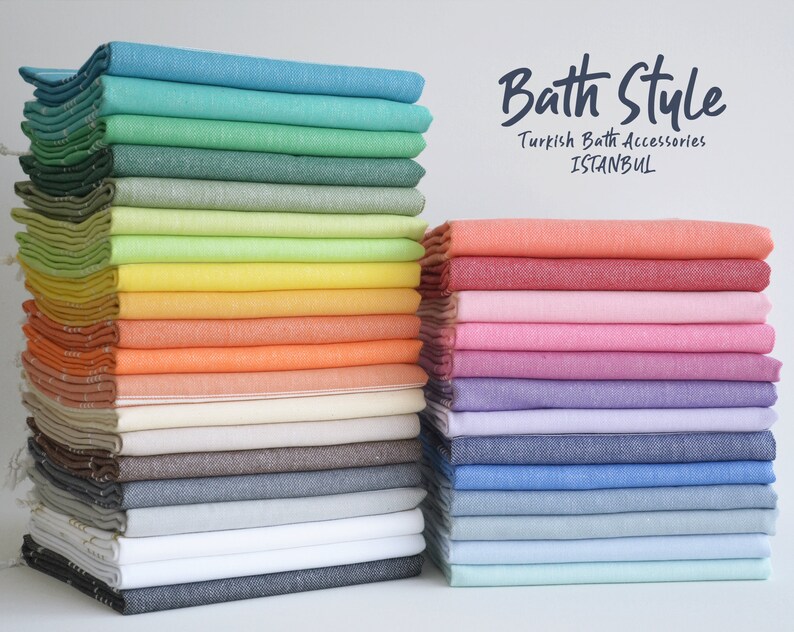 BathStyle / Beach-Bath Towel dry quickly and they're regular thickness so you can use them on the beach, in sports or while travelling. image 1