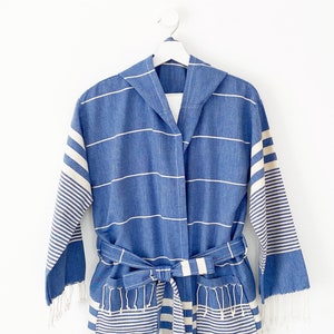 Türkischer Strandmantel, Roben für Hochzeitsgeschenke, Unisex-Bademantel, Herren- und Damenmantel, Morgenmantel, Strandtücher, Bio-Baumwoll-Surfmantel