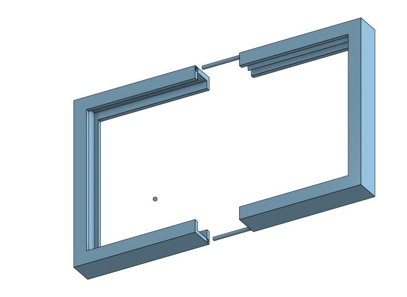 Custom Raspberry Pi E-ink Display Frame | Fits 17.1cm X 11.1cm Screen ...