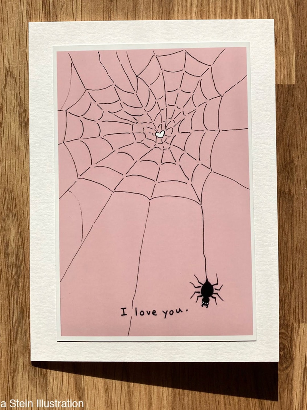 Spider Song Card - Biology Stationery