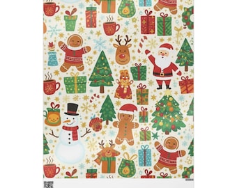 Christmas and Winter Holiday Wrapping Papers