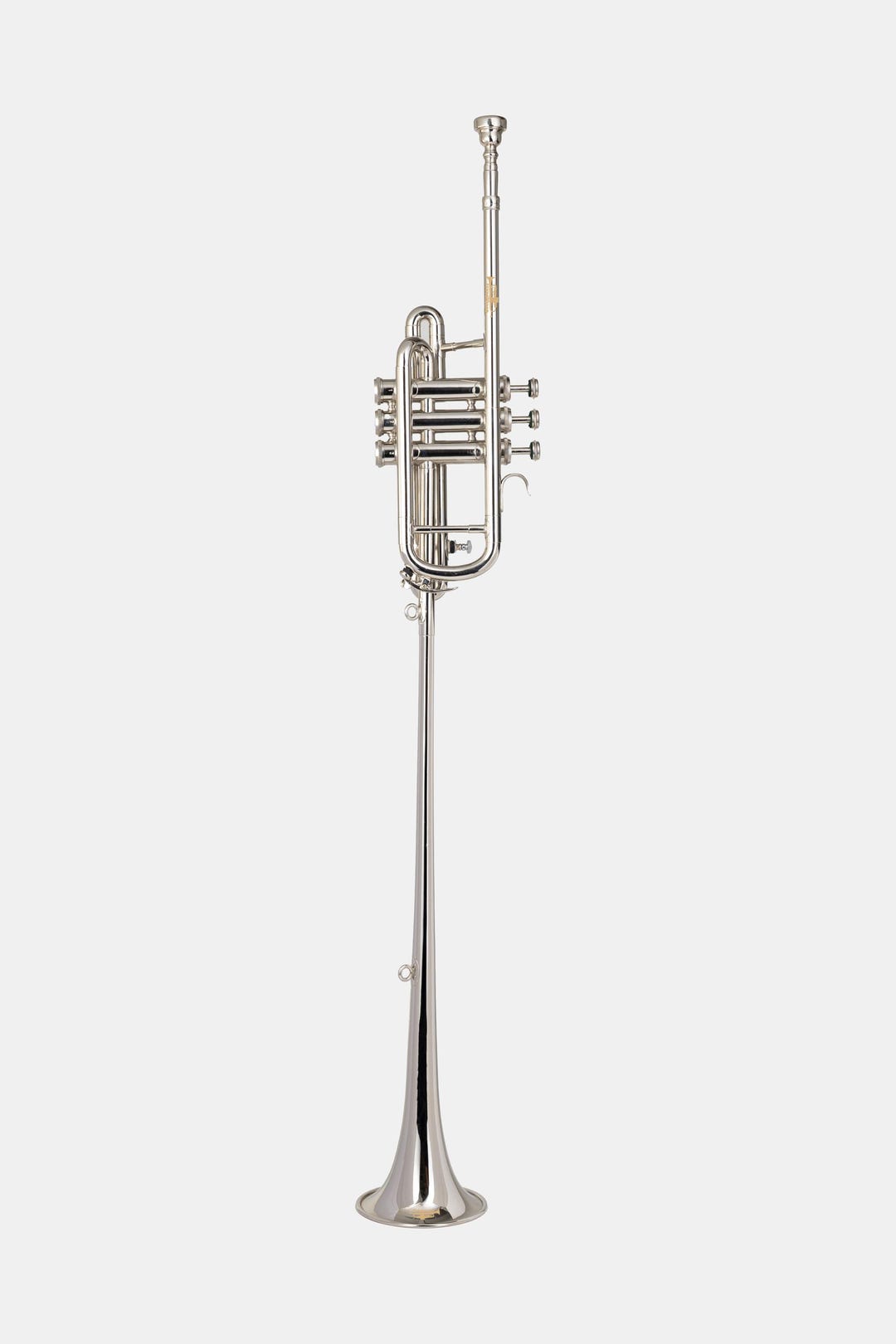 Bb Instruments Bb Flag Trumpet Musical Instrument Marching Band Bugle in Bb Key Parade ...