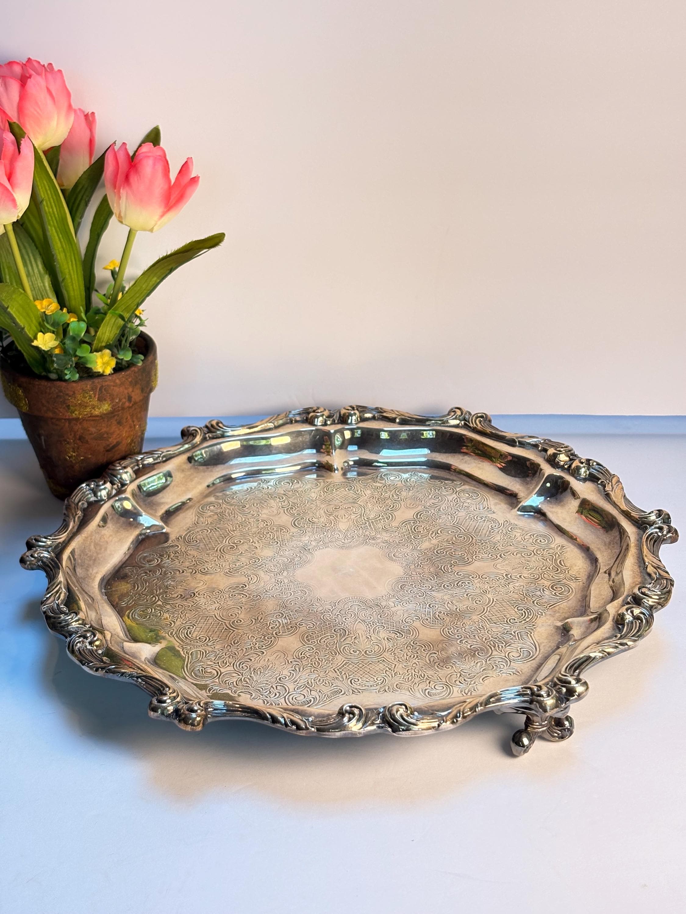Wallace Silver Platters - Etsy
