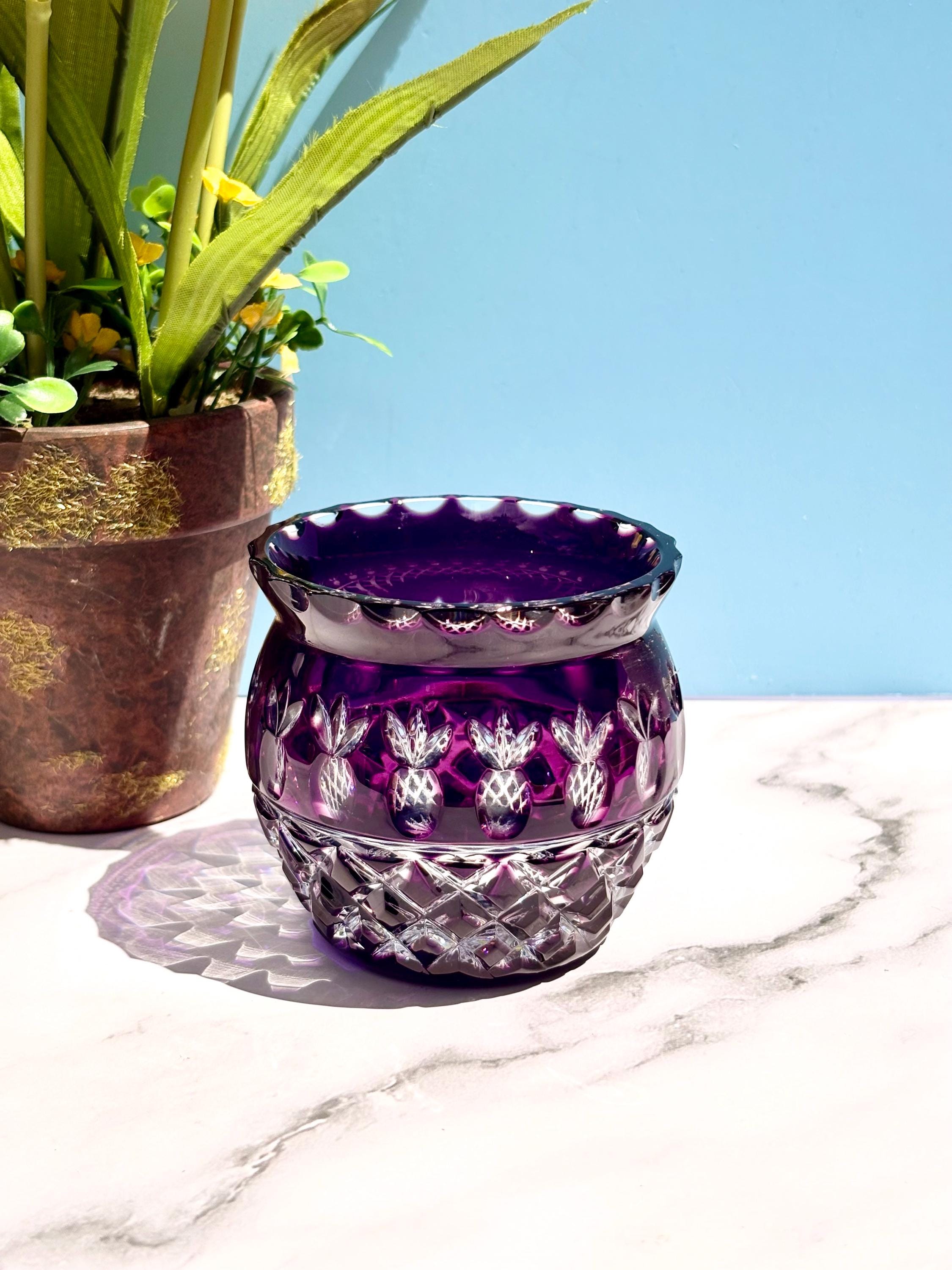 Hungarian Glass Vase - Etsy