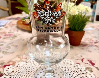 Café Rainforest, vaso para beber Hurricane, Paseo del Río San Antonio