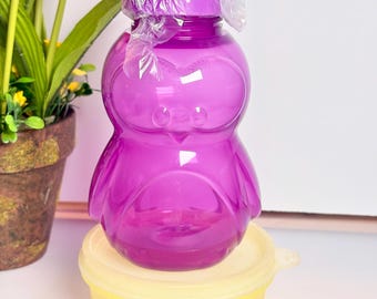 Tupperware Winnie the Pooh & friends snack cup, penguin water bottle set New BPA FREE
