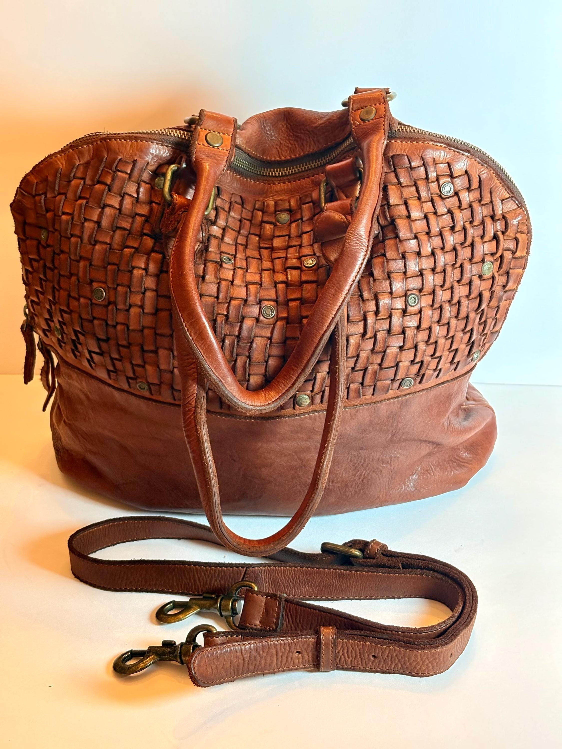 HARBOUR 2nd Small Leather Quilted Backpack Bag Cognac Whiskey Brown Harbour 2nd Backpack  main image 2