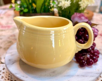 Fiestaware HLC Fiesta yellow Creamer Homer Laughlin USA