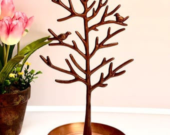 vintage Old Dutch International (ODI) bronze finish jewelry tree organizer India