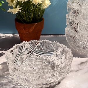 American Crystal Cut Glass - Etsy