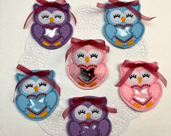 Easter Basket Filler, Easter Basket Stuffer, Owl Treat Holder, Kids Easter Favors