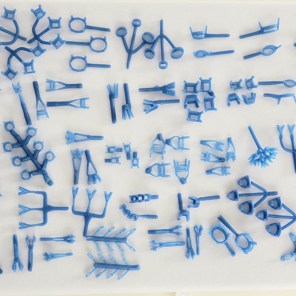 166 Findings, Wax Patterns for lost wax casting.  F-24