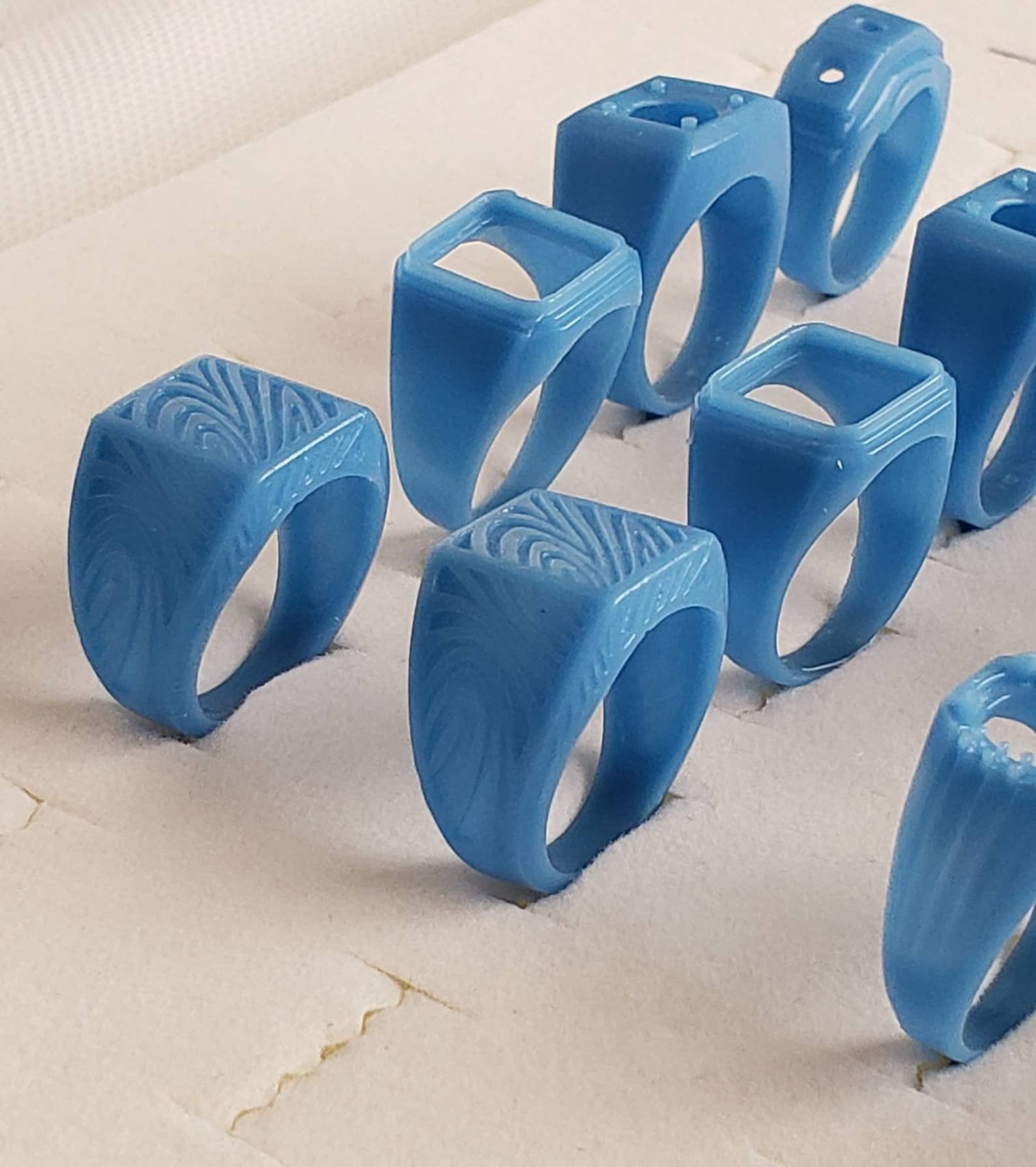 Lot of 16 Mens Rings. Wax patterns for lost wax casting 21103 Etsy