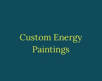 Custom Energy Painting – A Unique Acrylic Artwork That Channels Your Personal Energy