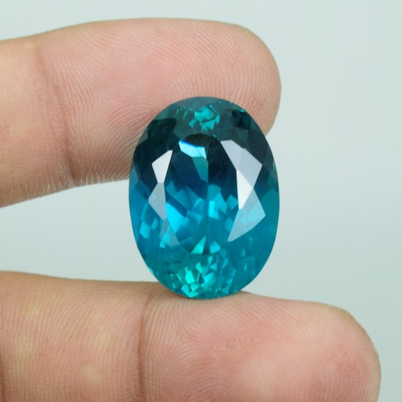 AAA Mint Green Serendibite Gemstone: 23x17x12mm Loose Crystal, Sri