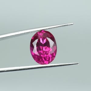 Certified AAA Grade Natural Pink Ruby Faceted Loose Gemstone Corundum for Rings or Pendants