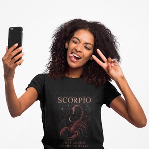 Scorpio Astrology TShirt, Scorpio Shirt, Astrology Shirt, Gift for Scorpio, Zodiac TShirt, Scorpio Birthday,Astrology gift