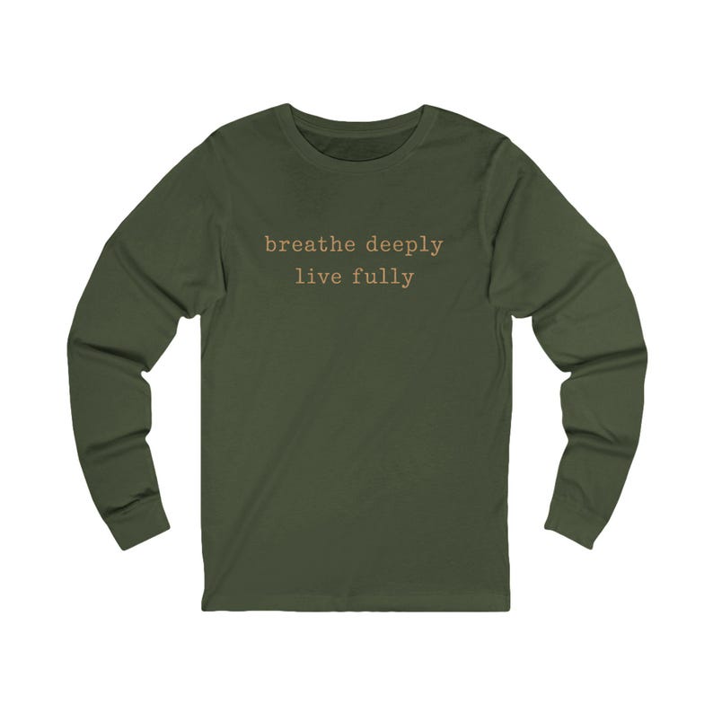 Camiseta de yoga de manga larga, camiseta de pilates, ropa de fitness, camiseta de pilates, regalos de yoga imagen 15