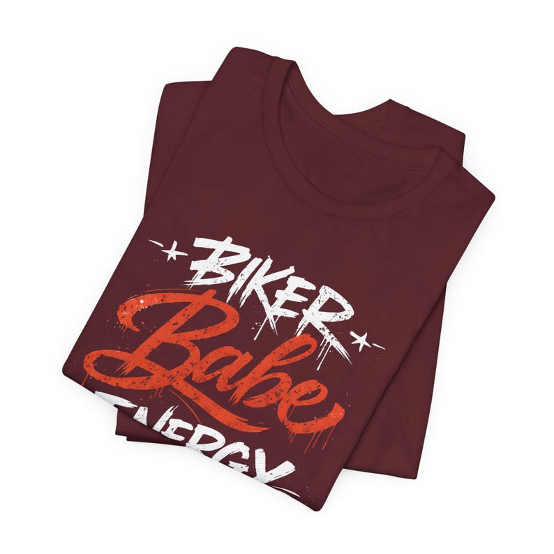 women biker shirt, motorcycle tee, cotton motorcycle top, women biker gift. Bild 18