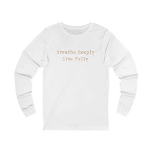 Camiseta de yoga de manga larga, camiseta de pilates, ropa de fitness, camiseta de pilates, regalos de yoga imagen 14